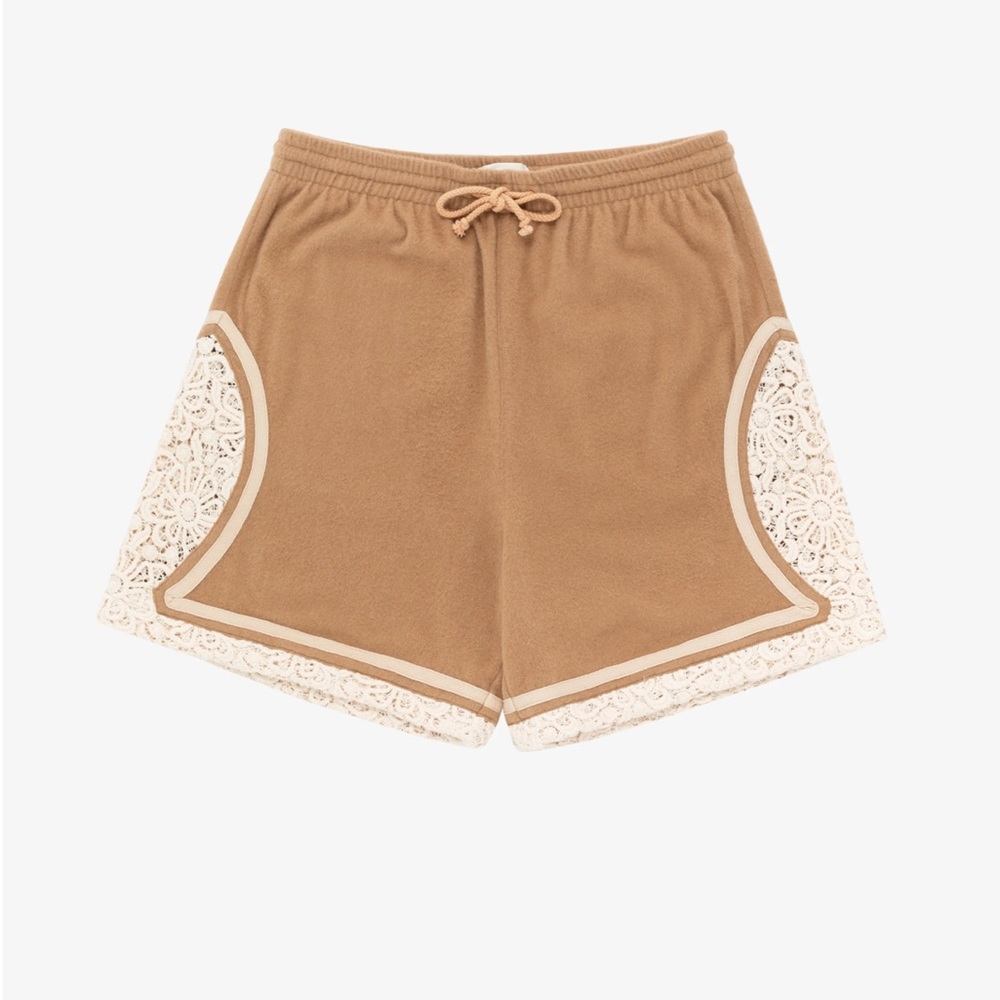 Aimé Leon Dore Lace Camel Court Short - Brand New, Size M